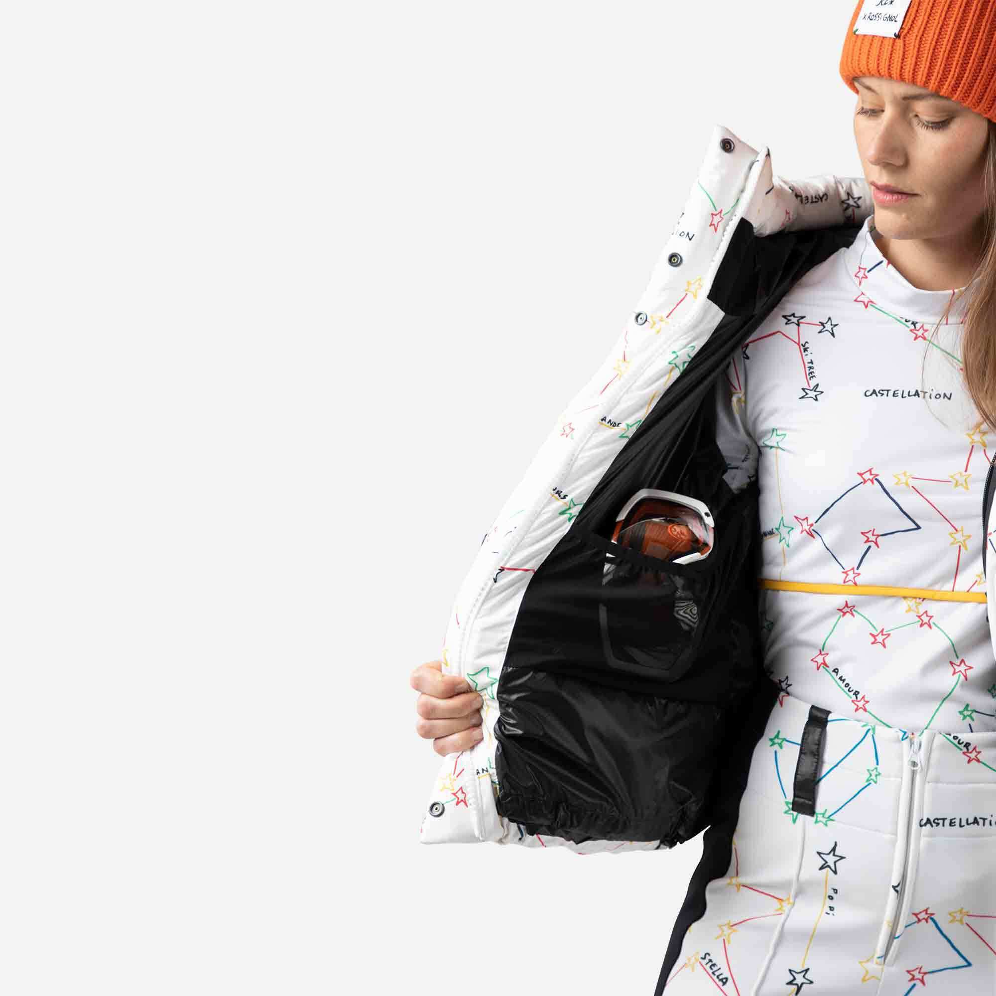 Doudoune de ski imprimé JCC Modul Printed Bomber femme