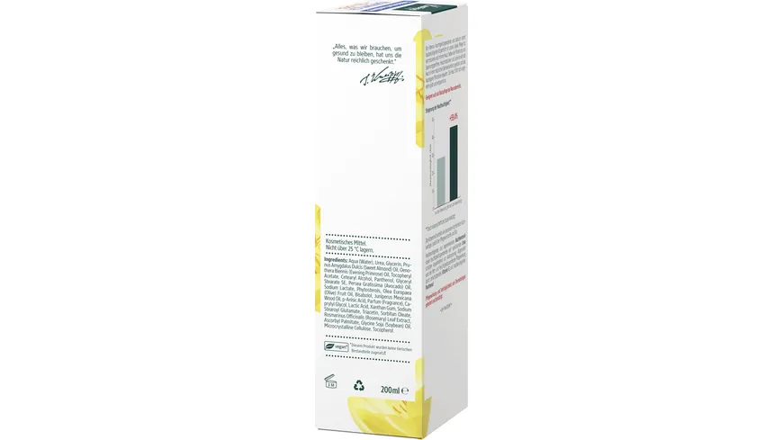 Kneipp Medizinische Hautpflege Körpermilch + 10% UREA Nachtkerze 200 ml