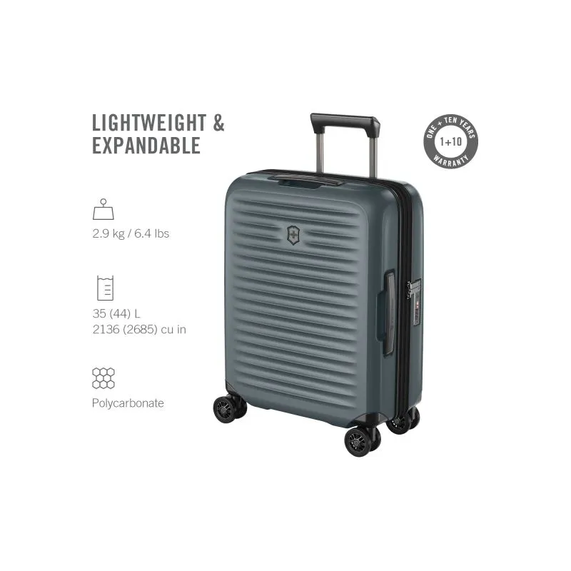 Victorinox Airox Advanced Global Carry-On Erweiterbar (55 cm) - Storm