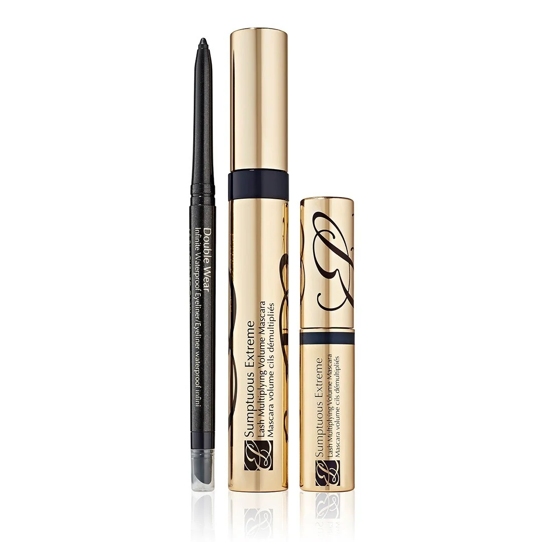 Mascara-Make-up-Set: Sumptuous Extreme Mascara + Double Wear Infinite Liner – Make-up-Set, Mascara