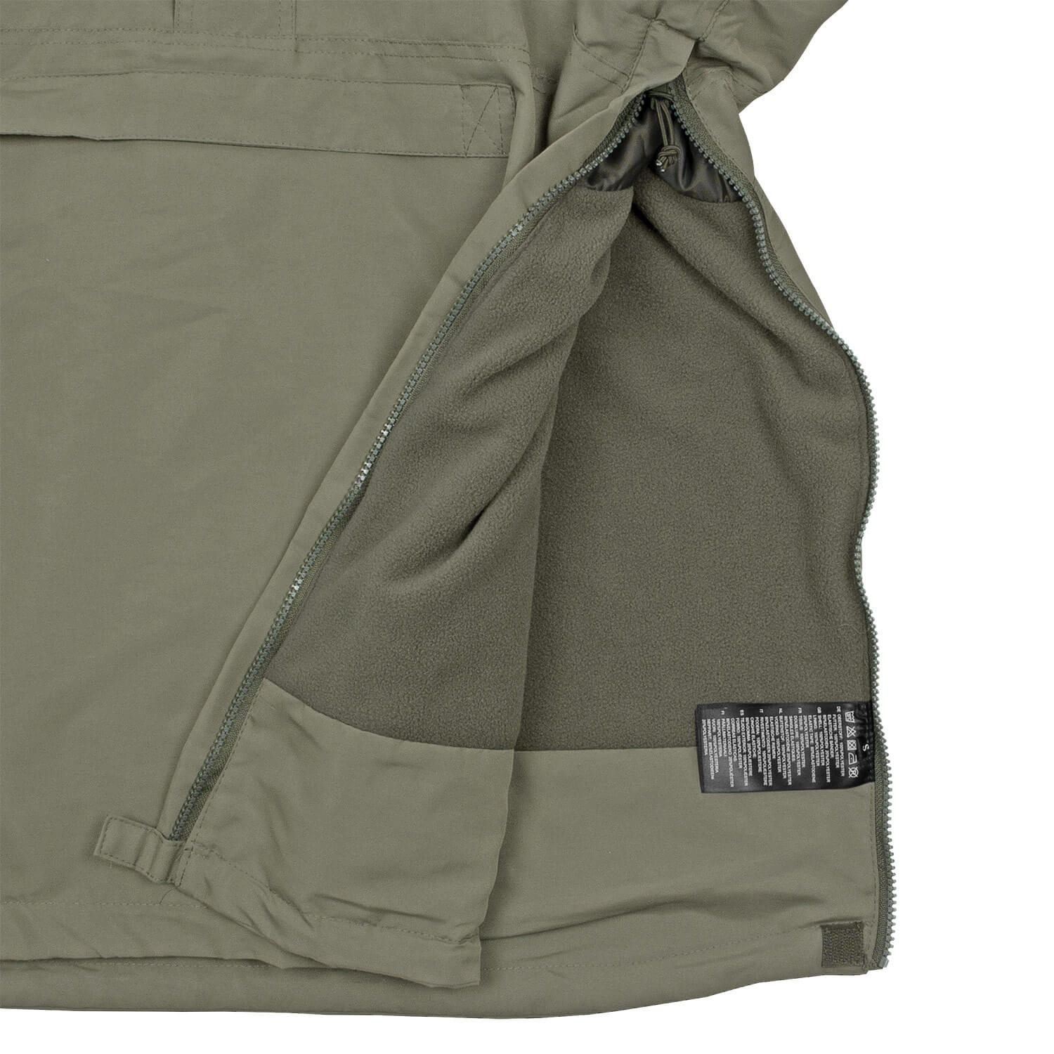 Hooded Windbreaker mit Fleecefutter