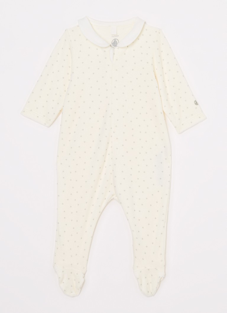 Dječje odijelo Petit Bateau s printom i ovratnikom