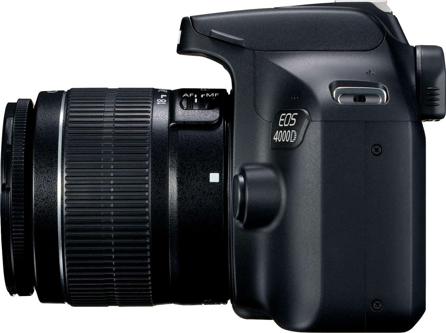 Canon EOS 4000D 18-55mm III Spiegelreflexkamera (EF-S 18-55mm f/3.5-5.6 III, 18 MP, WLAN (Wi-Fi)