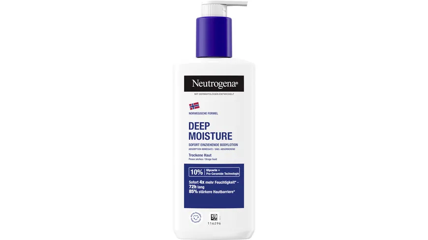 Neutrogena Deep Moisture Bodylotion 250 ml