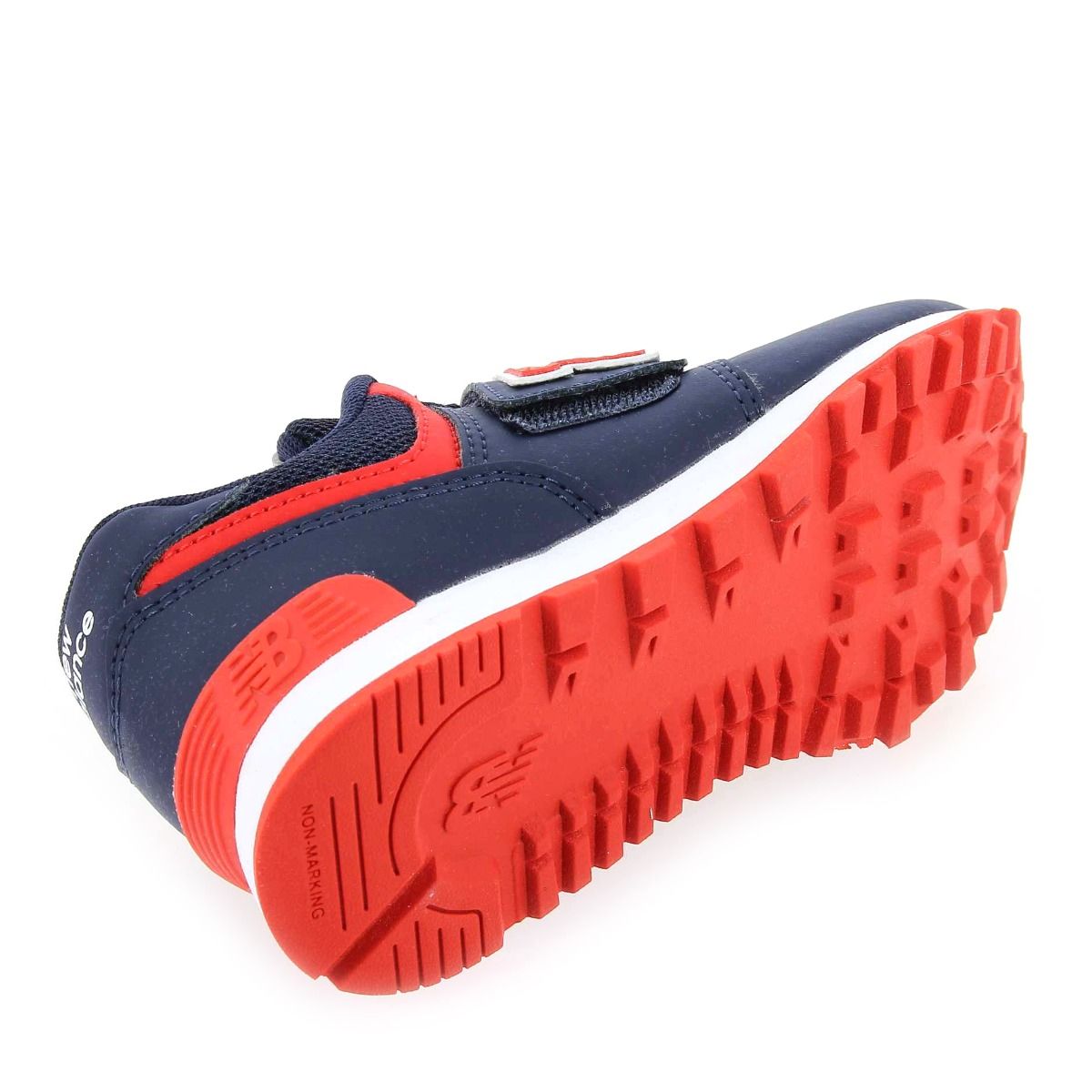 New Balance  PV574 VELCRO CLOSED VAMP - marine rouge