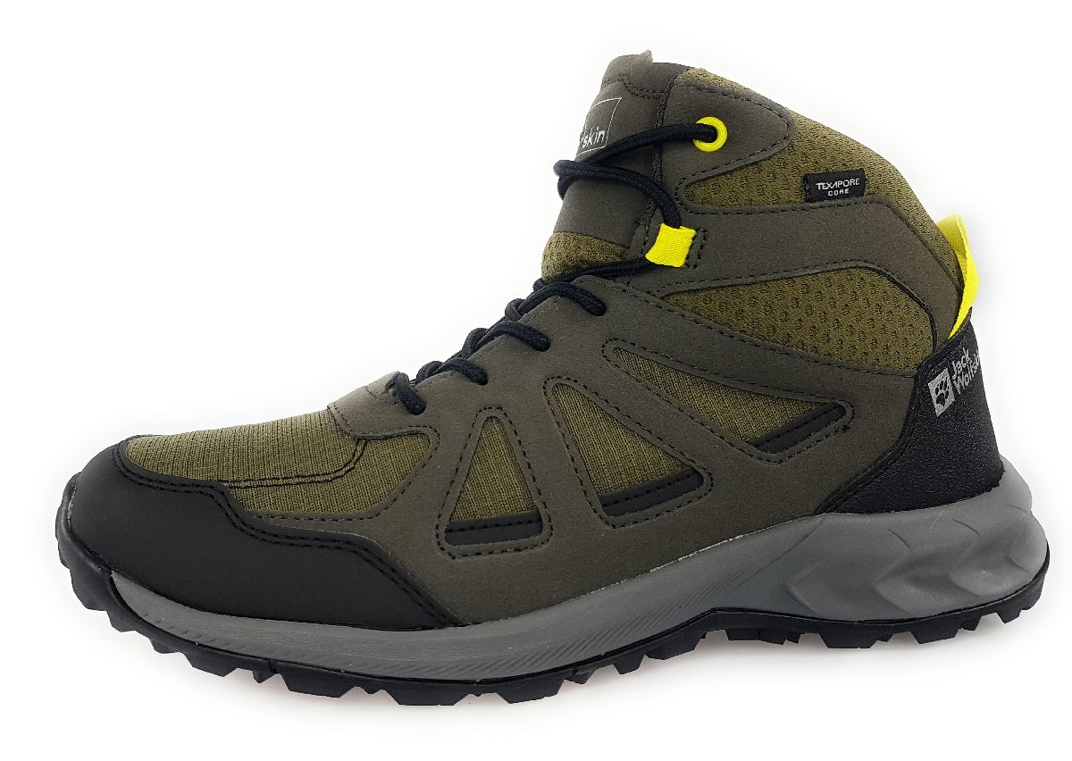 Jack Wolfskin Woodland 2 Mid 4051261 Grün 4295 khaki/green