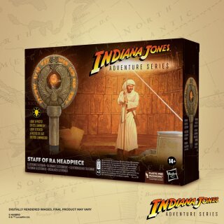 Indiana Jones Adventure Series: Jäger des verlorenen Schatzes Rollenspiel-Replik Stab des Ra Kopfstück