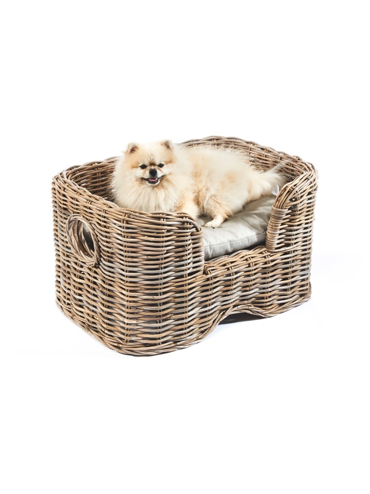 kobolo Hundekorb FURRY in Grau günstig kaufen onesize