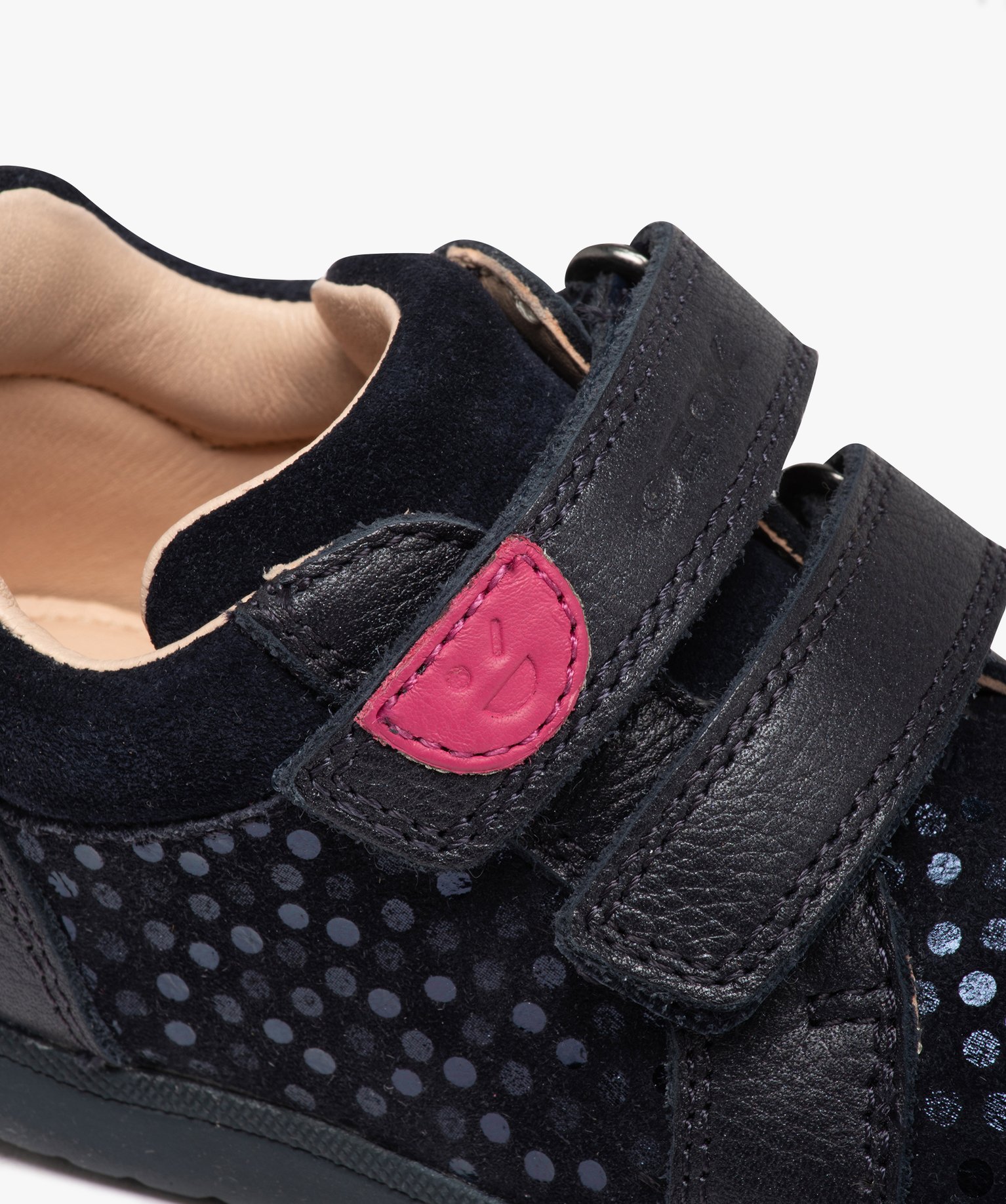 Chaussures premiers pas bébé fille à motif brillant - Geox marine | GEMO
