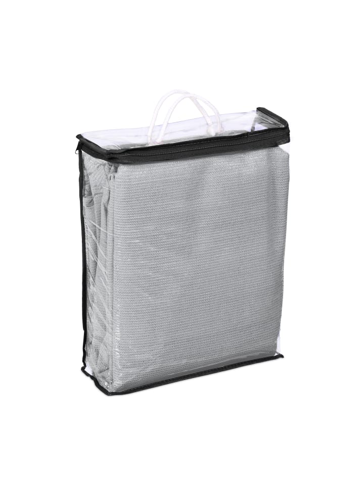 relaxdays Sonnensegel in Hellgrau - 3 x 4 m günstig kaufen onesize