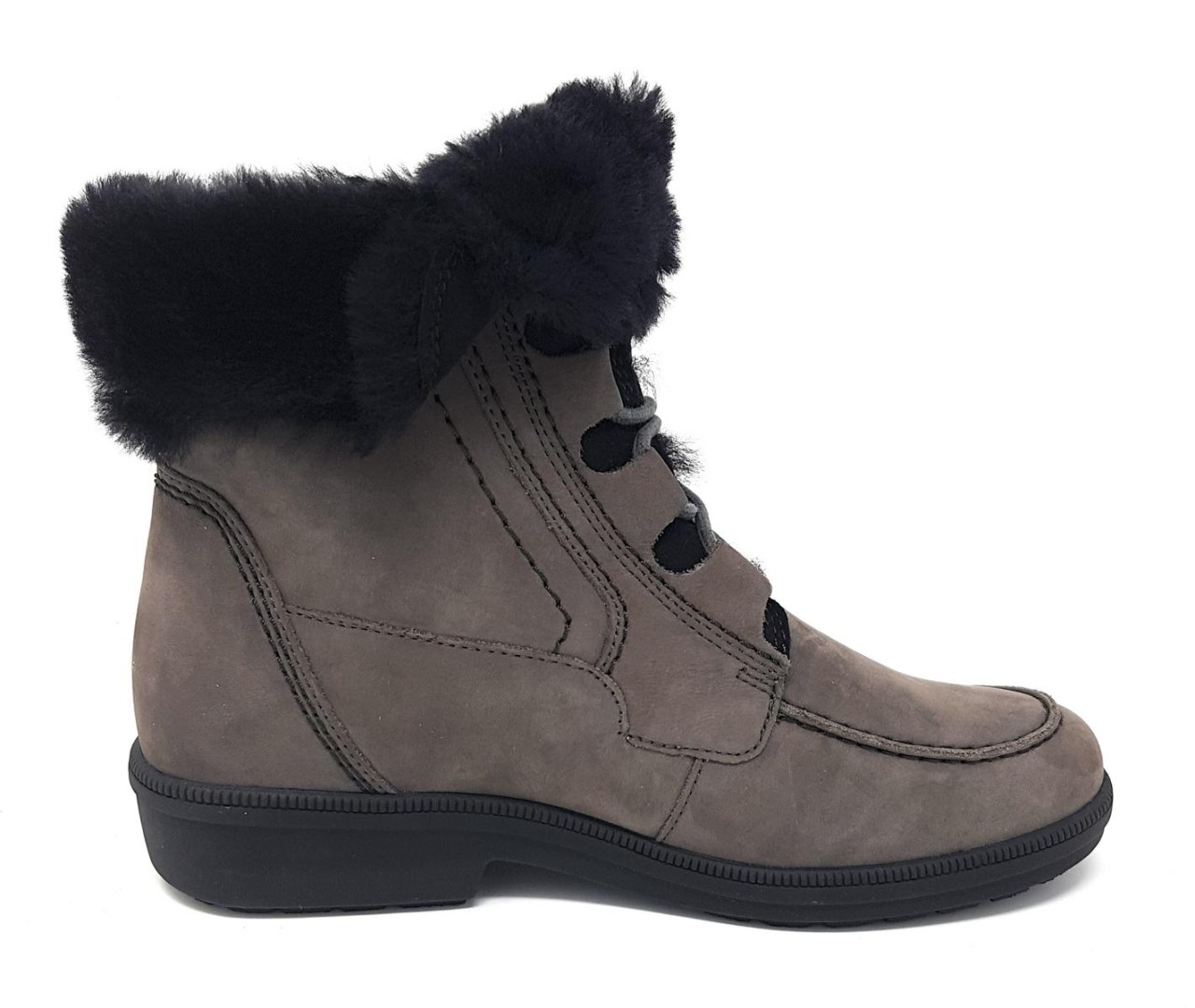 GANTER Schnür-Stiefeletten grau