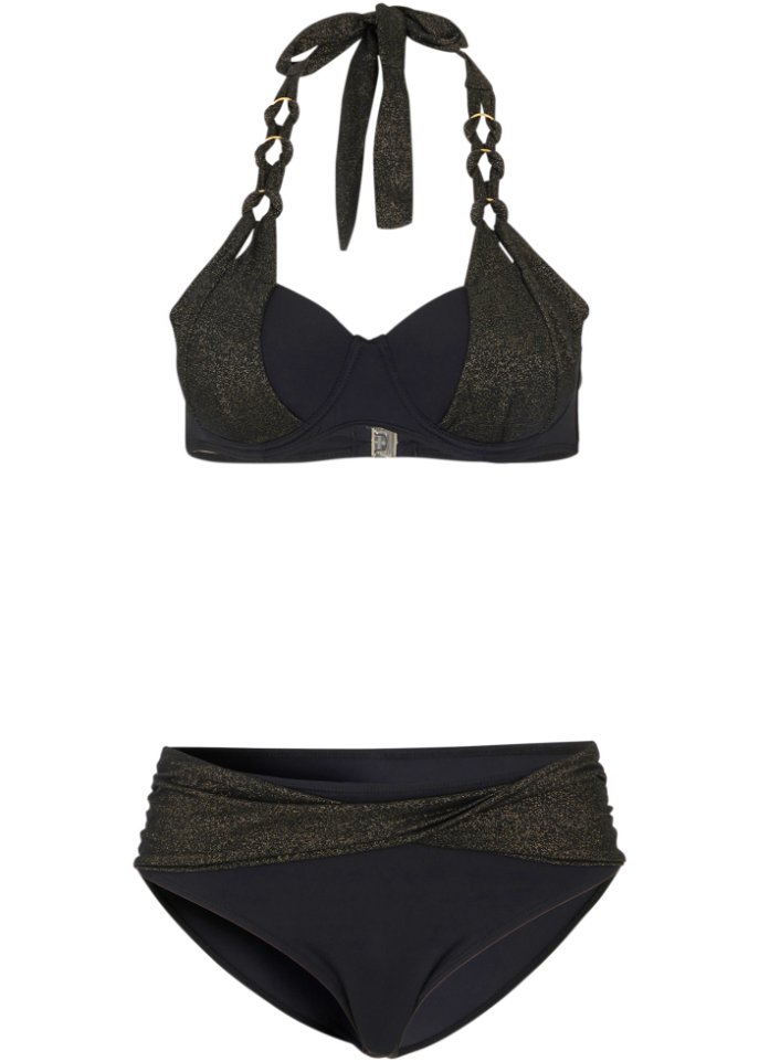Exklusiver Neckholder Bikini (2-tlg.Set) aus recyceltem Polyamid