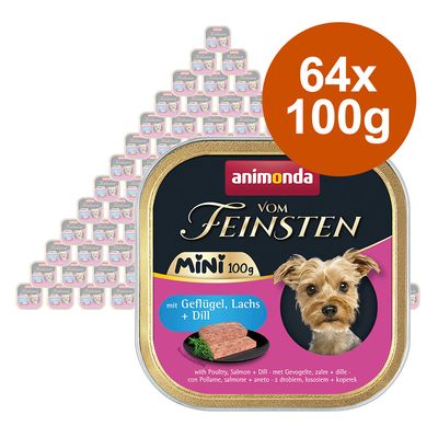 Sparpaket Animonda vom Feinsten Adult Mini 64 x 100 g