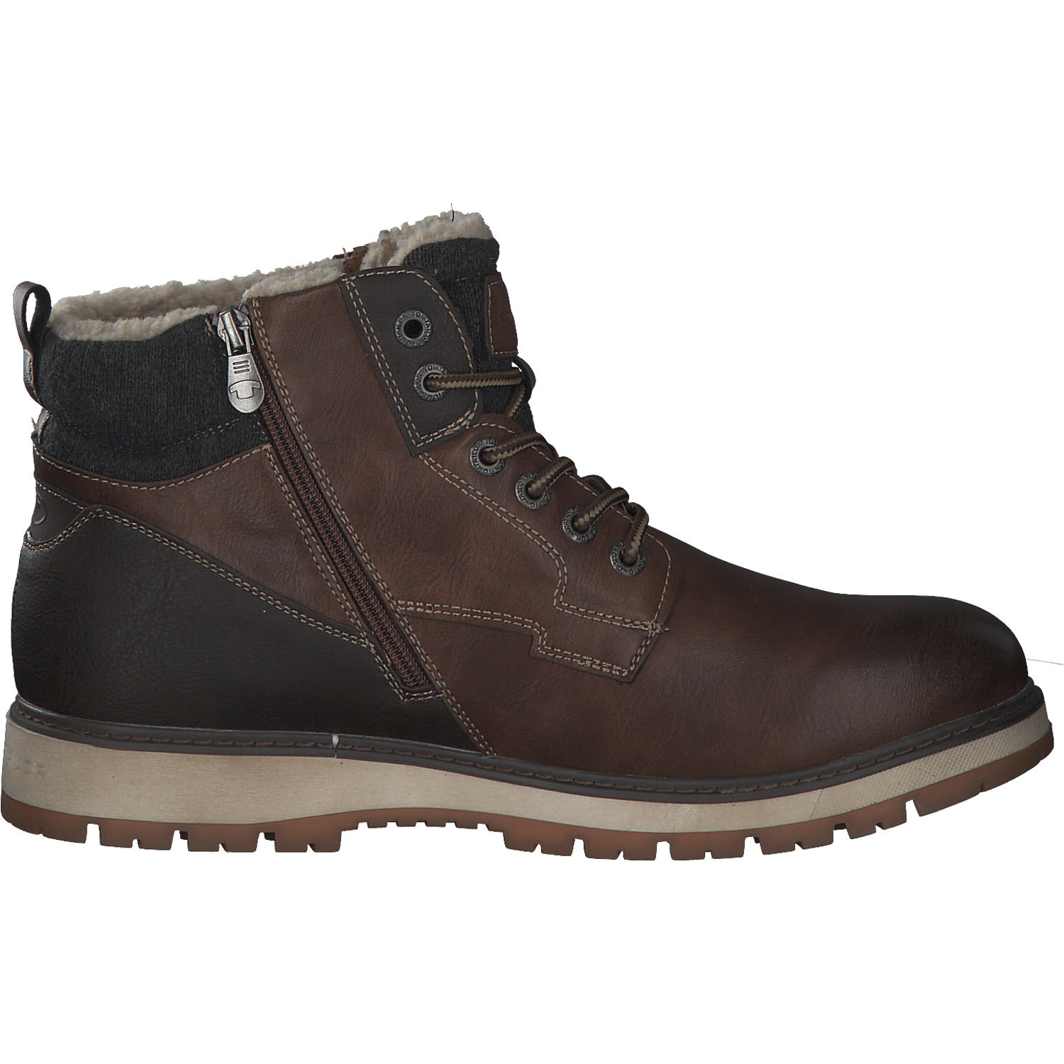 Tom Tailor 4282106, Boots, Herren, Khaki/cognac