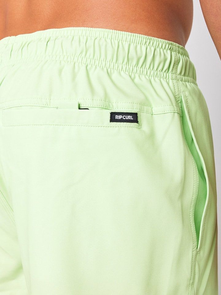 Rip Curl Badeshorts in Grün günstig kaufen