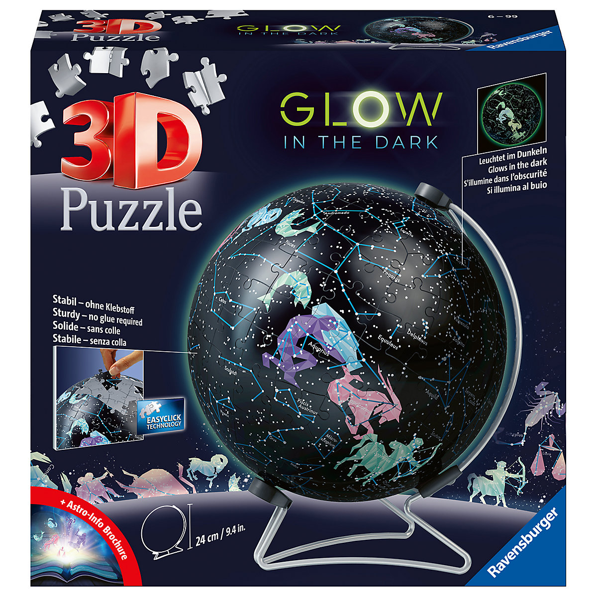 Glow In The Dark Sternenglobus