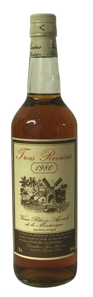 1980 Trois Rivières Vintage Rhum Vieux Agricole Millesimé
