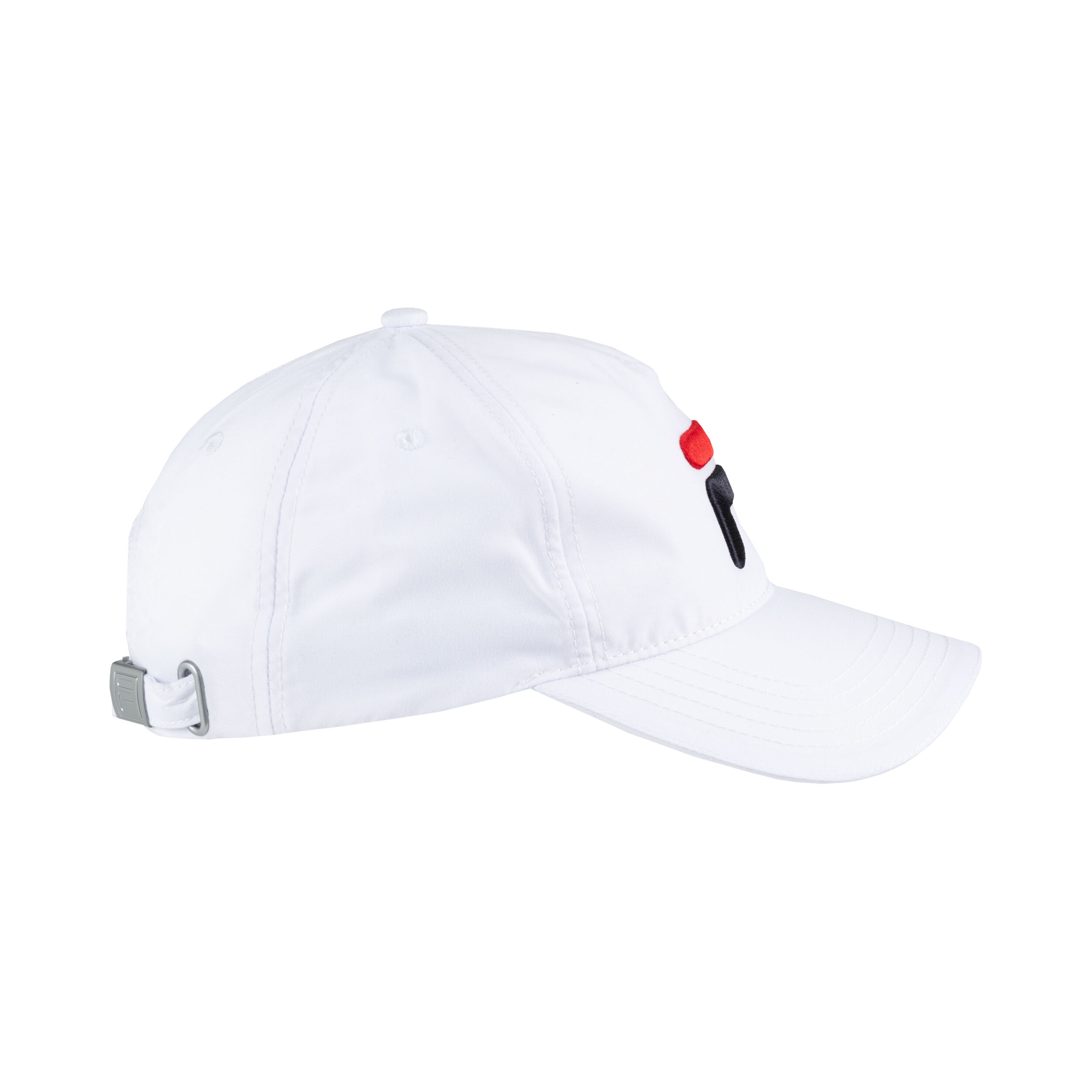 Max Baseball Cap - Weiß, Schwarz