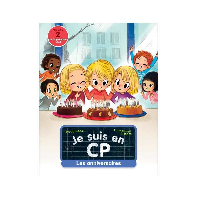 Livre Je suis en CP les anniversaires - Flammarion