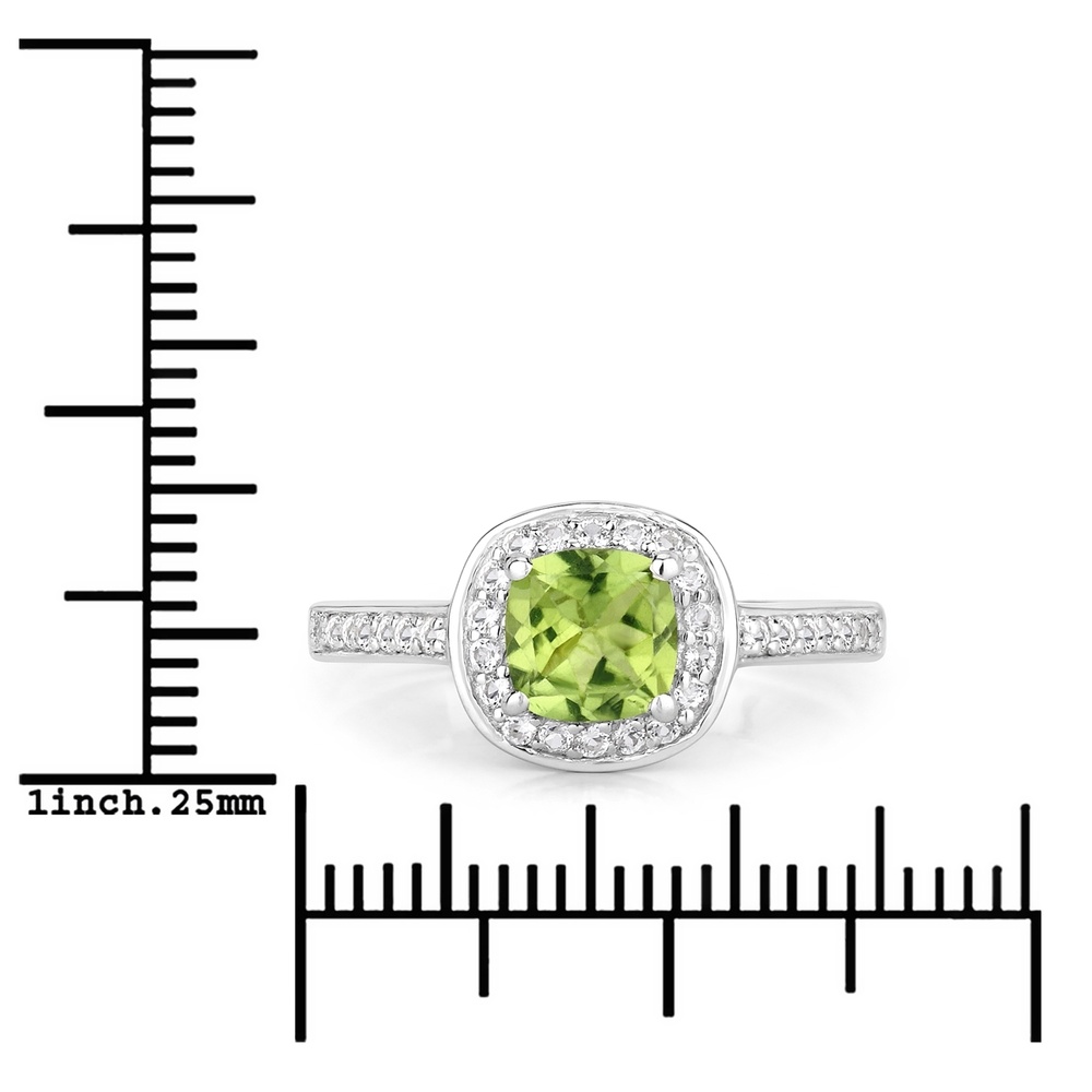 Rafaela Donata Bague Argent sterling Vert en Argent Bague