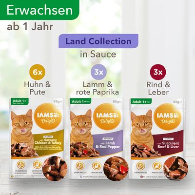 IAMS Delights Adult Land Mix