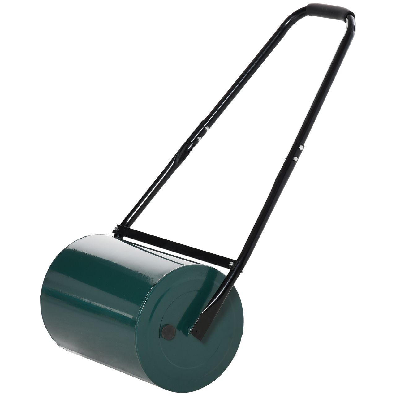 Outsunny Rasenwalze mit U-Griff Gartenrolle Gartenwalze Ø30 cm 30 L Metall
