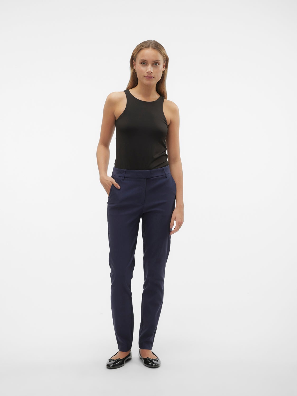 VMMILLE Mittlere Taille Hose