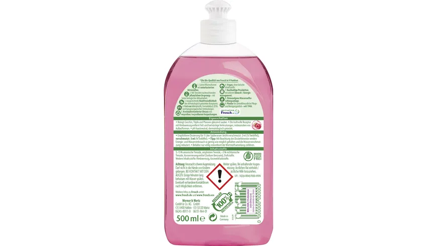 Frosch Himbeere Spül-Gel 500 ml