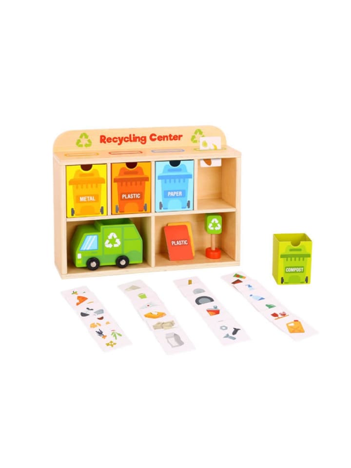 Tooky Toy Spielzeug Recycling Center in bunt günstig kaufen onesize