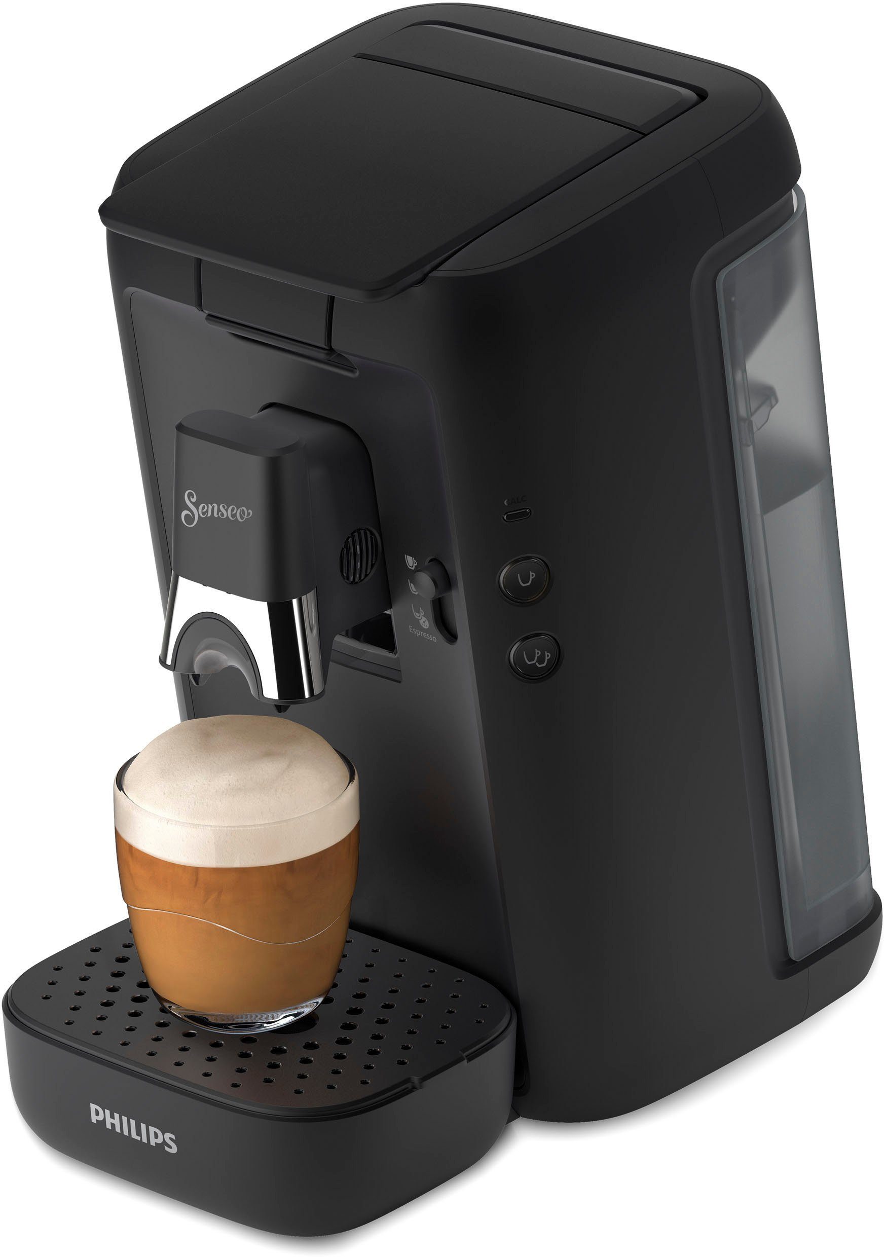 Philips Senseo Kaffeepadmaschine Maestro CSA260/65, aus 80% recyceltem Plastik, +3 Kaffeespezialitäten, Memo-Funktion, 200 Senseo Pads kaufen und bis 64 € zurückerhalten