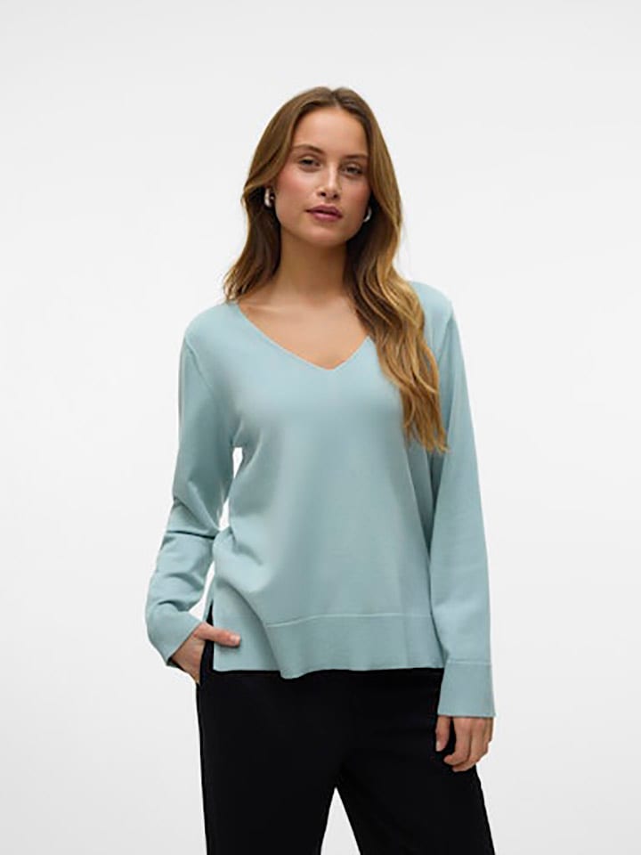 Vero Moda Pullover in Hellblau günstig kaufen