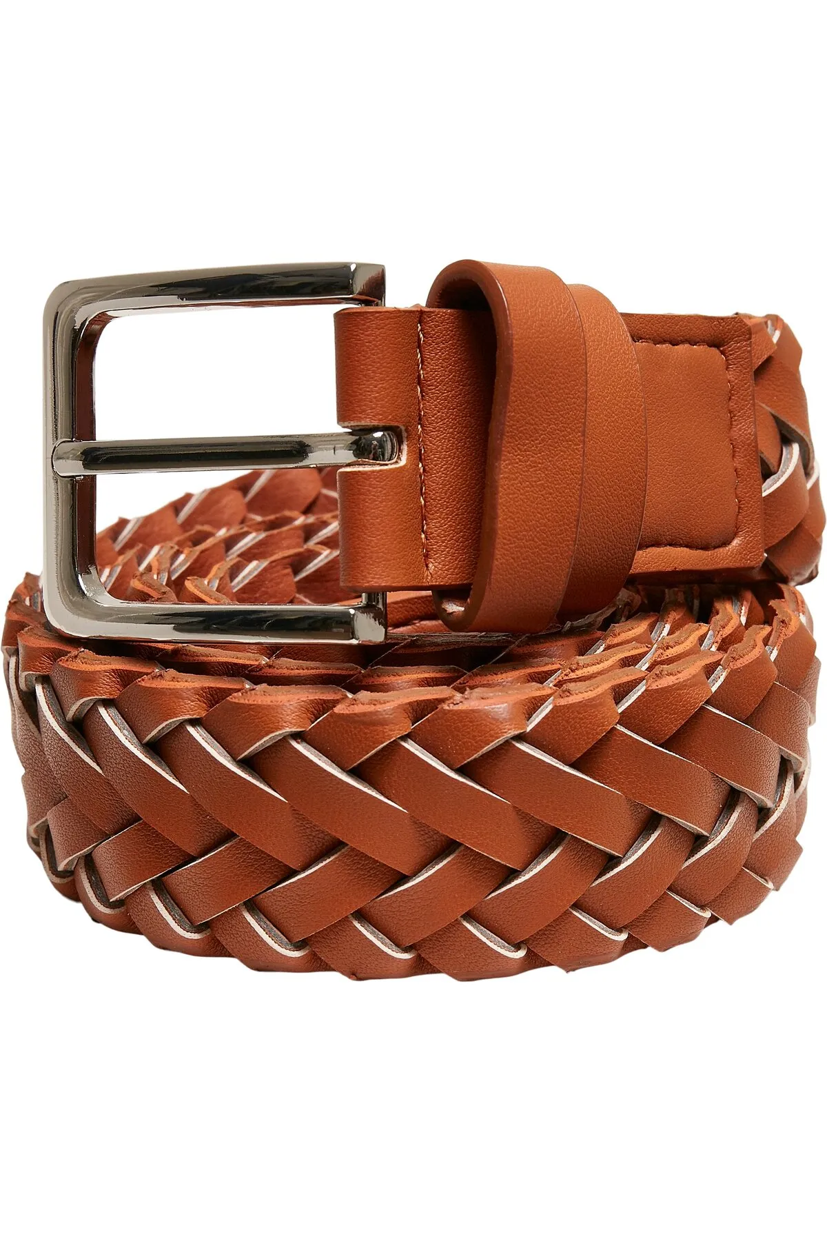 Urban Classics  Accessoires Geflochtener Gürtel aus Kunstleder