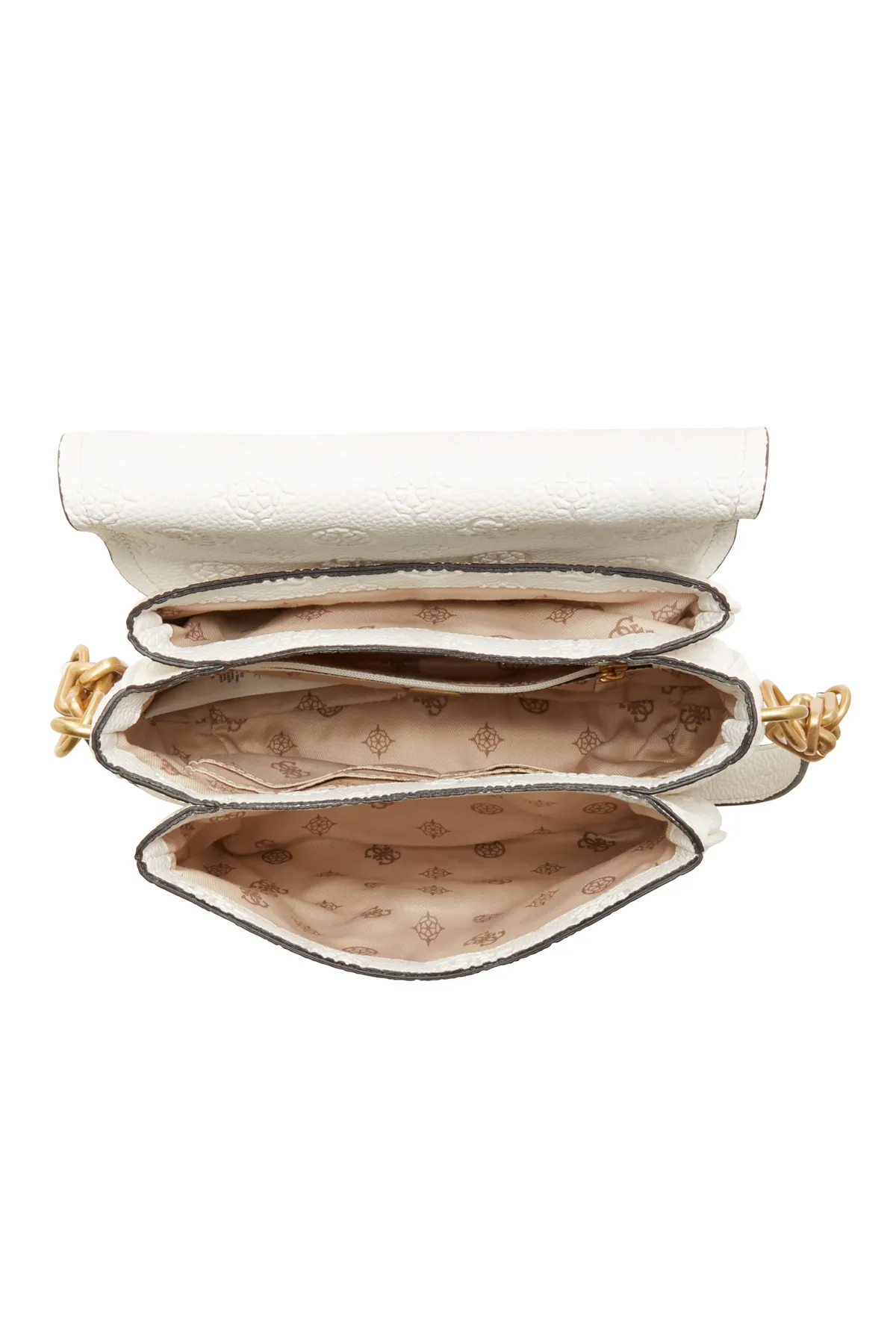 Guess  Izzy Damen Umhängetasche Weiß Hwpd92-9200-stl
