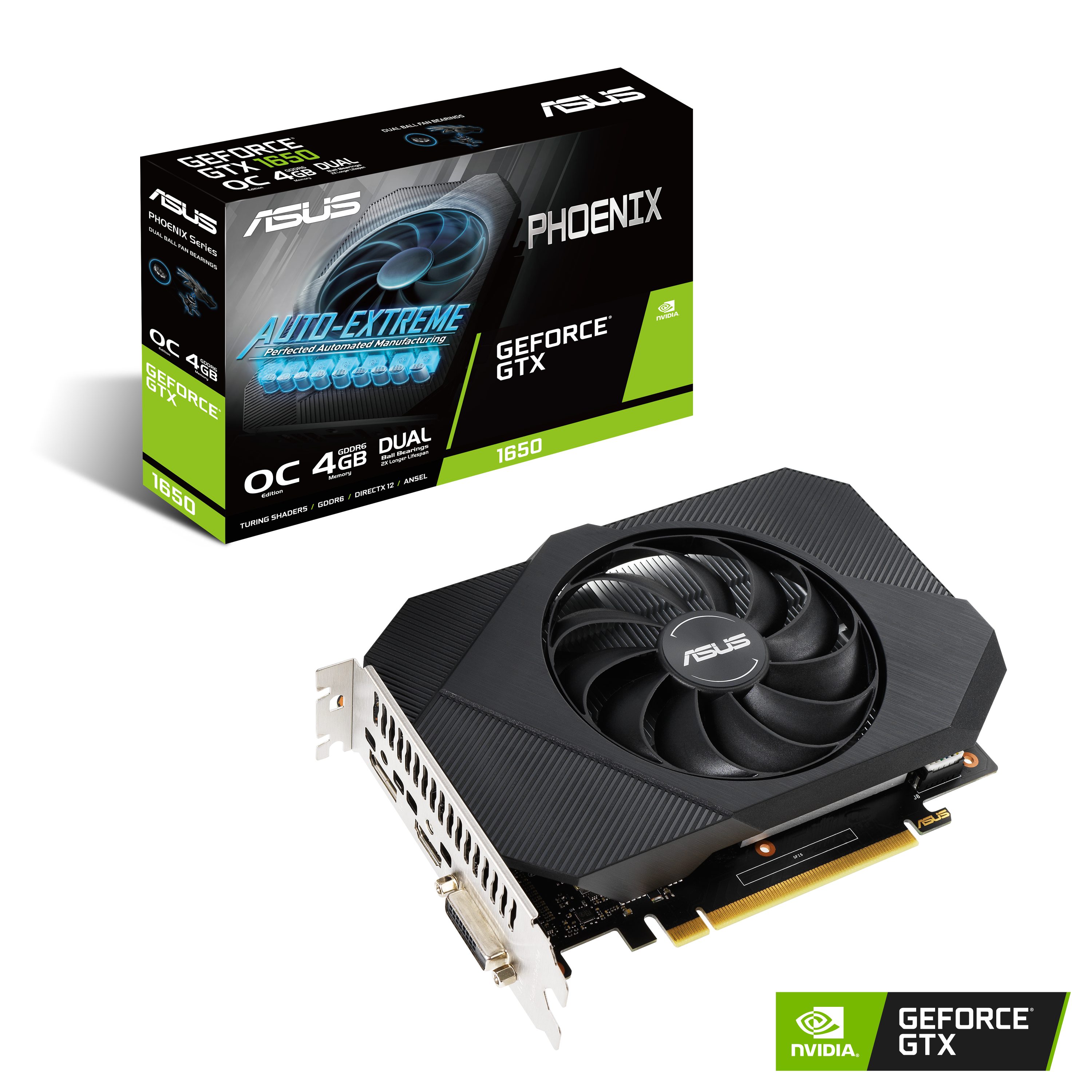 Asus PH-GTX1650-O4GD6 Grafikkarte (4 GB, GDDR6)