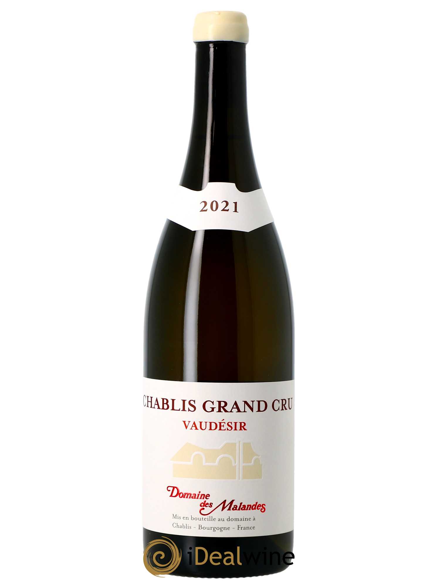Chablis Grand Cru Vaudésir Domaine des Malandes  2021 - Lot de 1 Bouteille