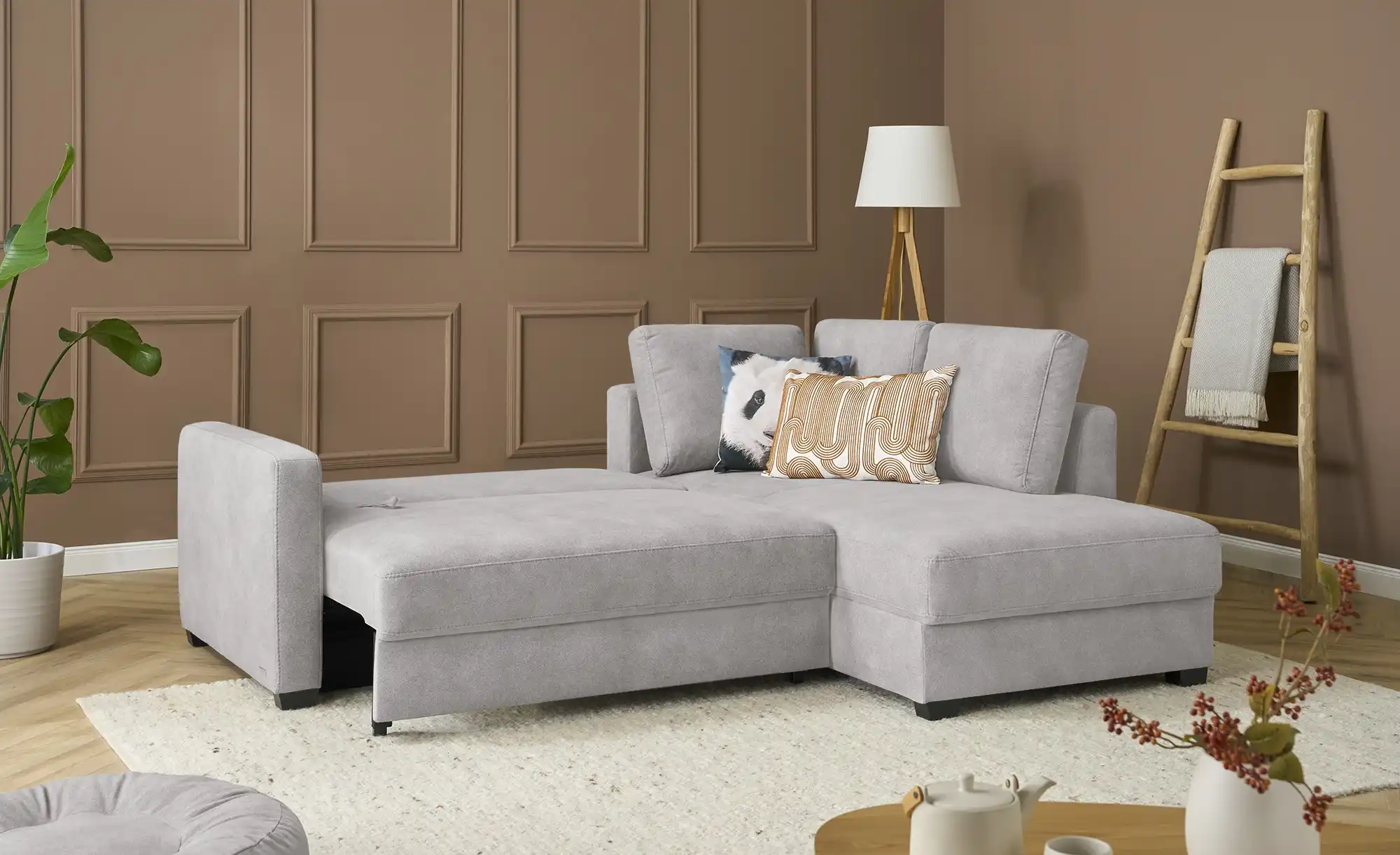 bobb Ecksofa mit pflegeleichtem Bezugsstoff  Lisa de Luxe