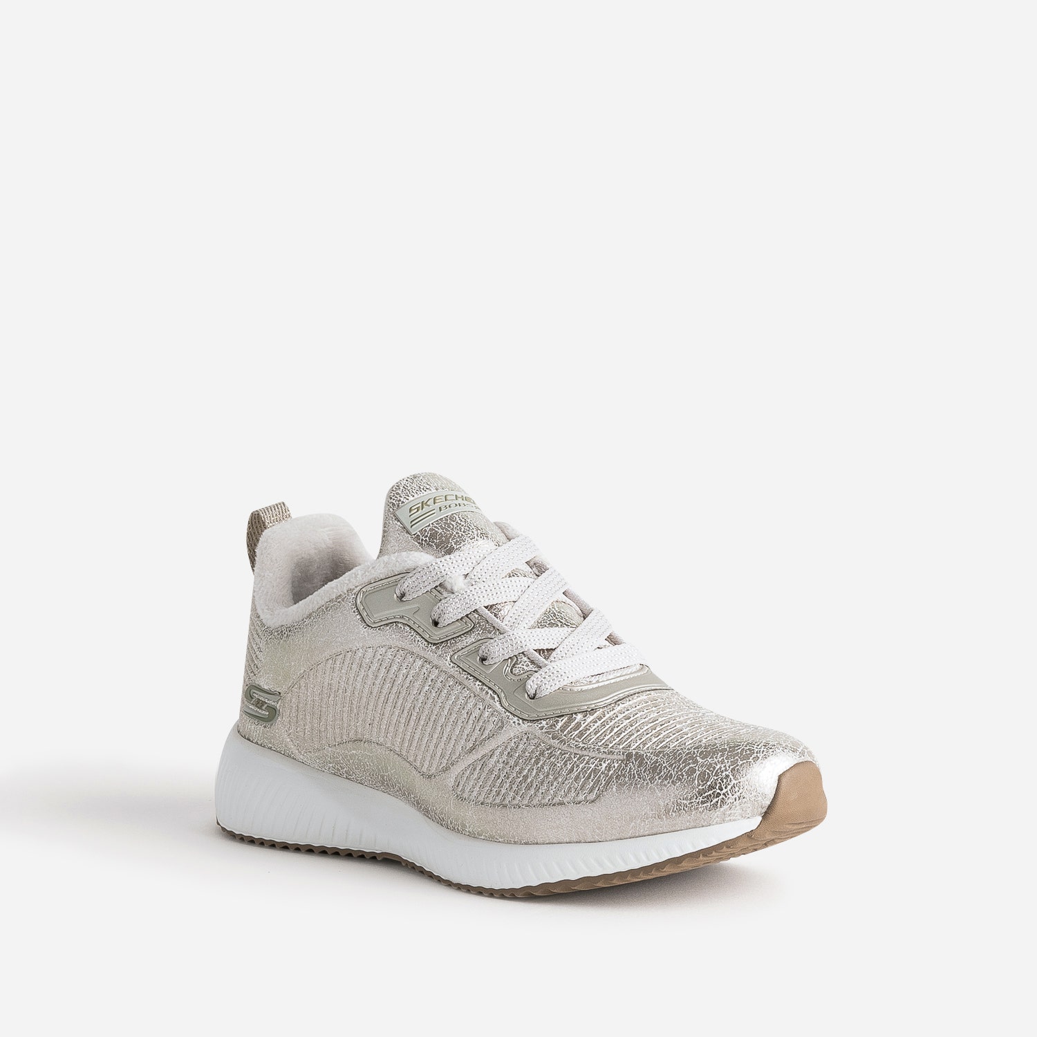 Tennis SKECHERS dorée fourrée