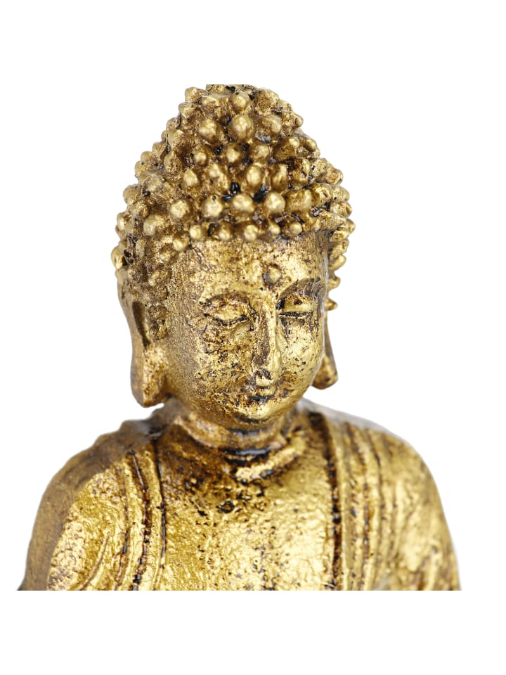 relaxdays Buddha-Figur in Gold günstig kaufen onesize