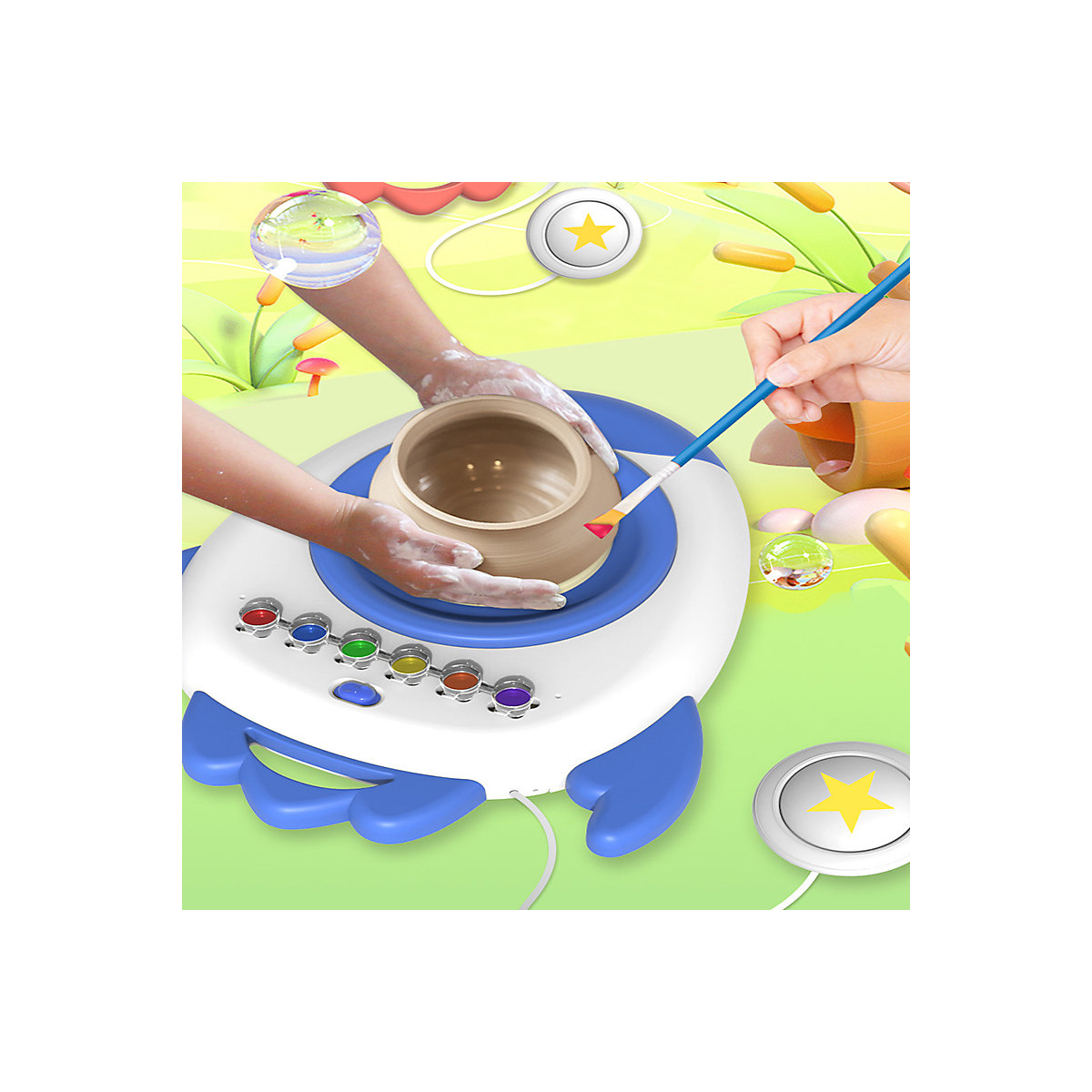 Clay Machine für Kinder Töpfermaschine für Kinder aus weichem Ton