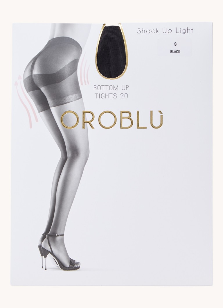 Oroblu Shock Up Light formējošās zeķubikses no 20 denjē auduma