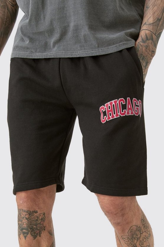 Tall lockere Jersey-Shorts