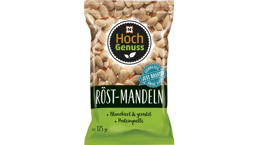 Hochgenuss Mandeln geröstet 125 g