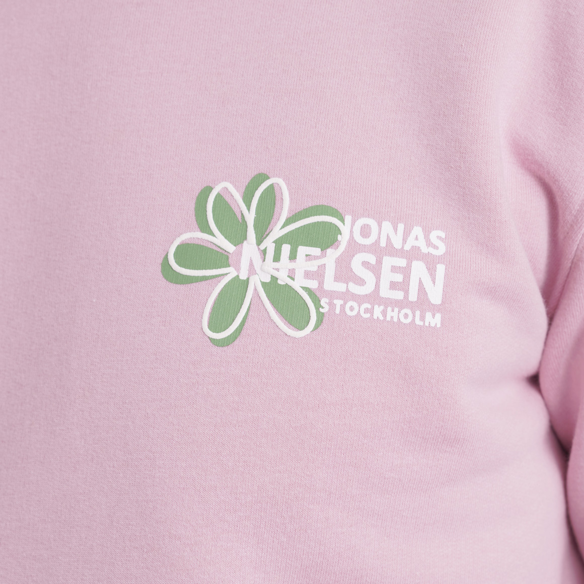 Herren Sweatshirt mit gummiertem Print