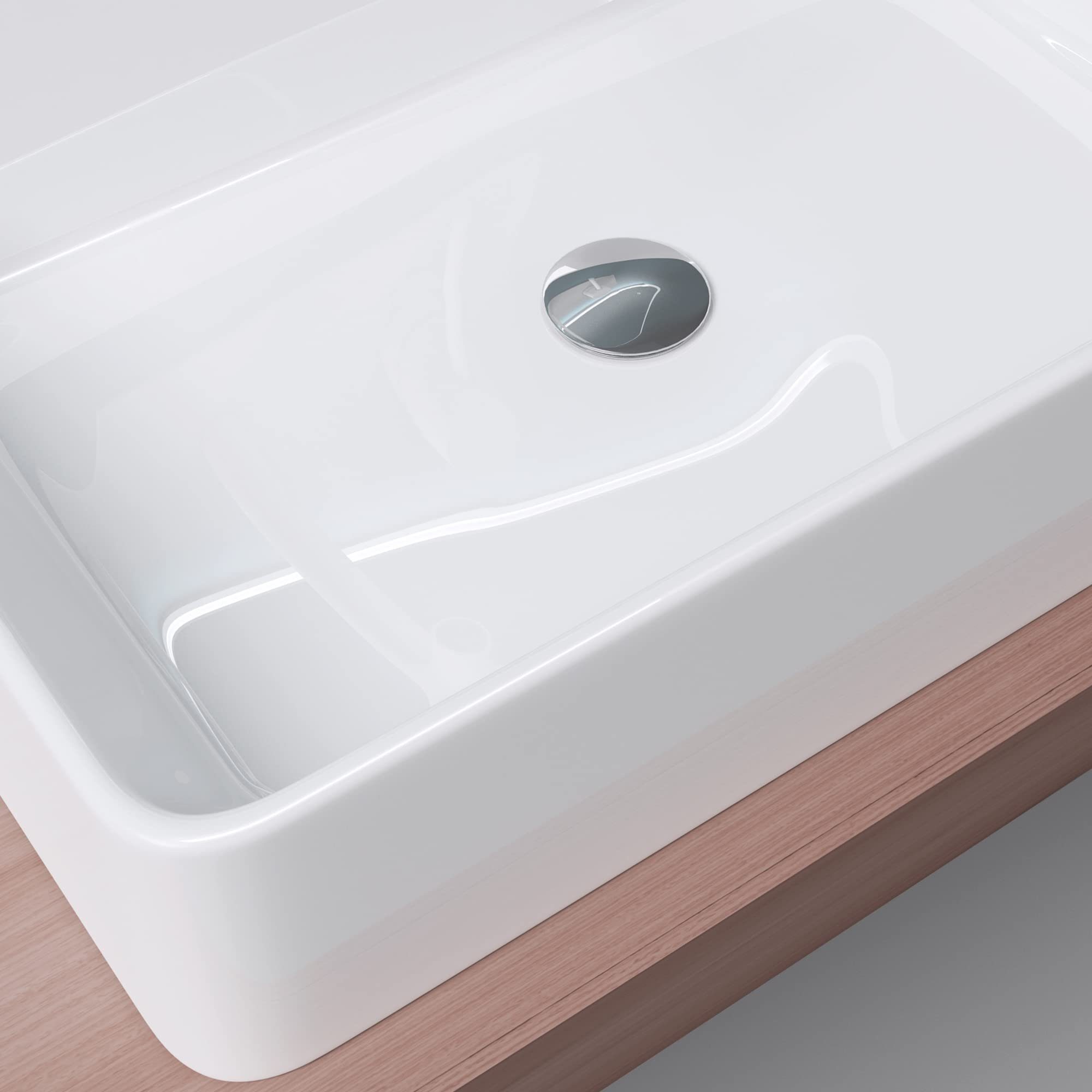 Mai & Mai Aufsatzwaschbecken Waschbecken Br105D Keramik Nano-Beschichtung