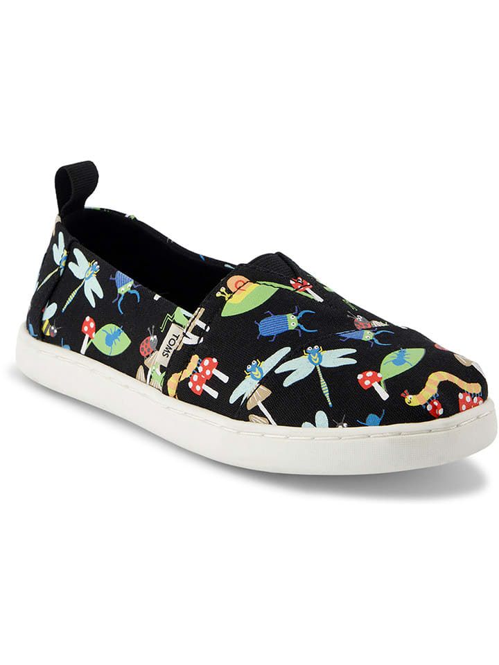 TOMS Slipper in Schwarz günstig kaufen