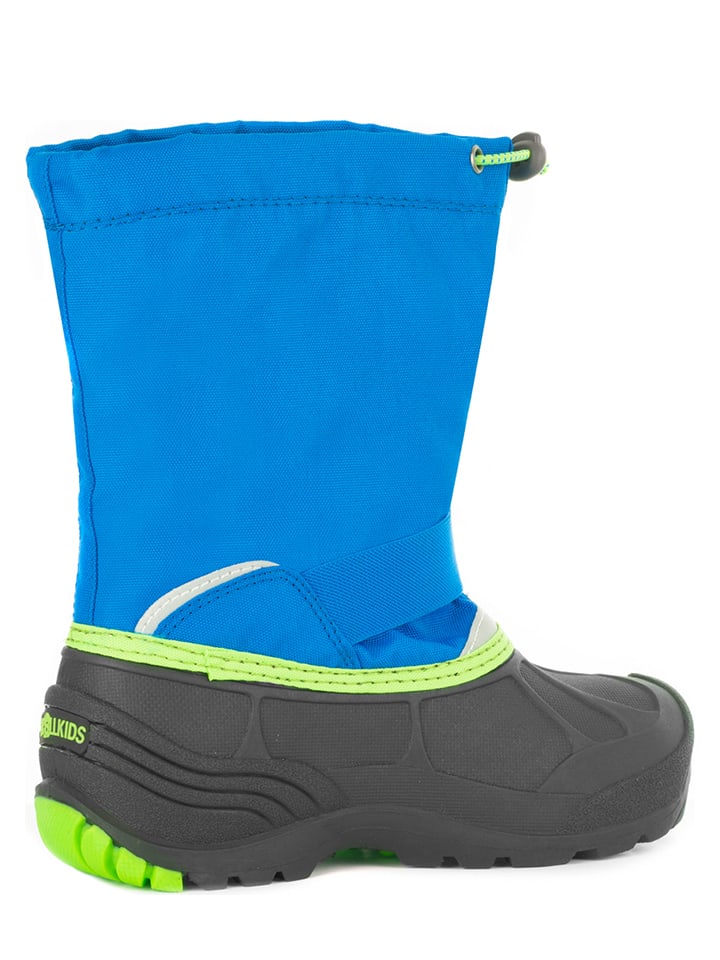 Trollkids Winterboots in Hellblau/ Schwarz günstig kaufen