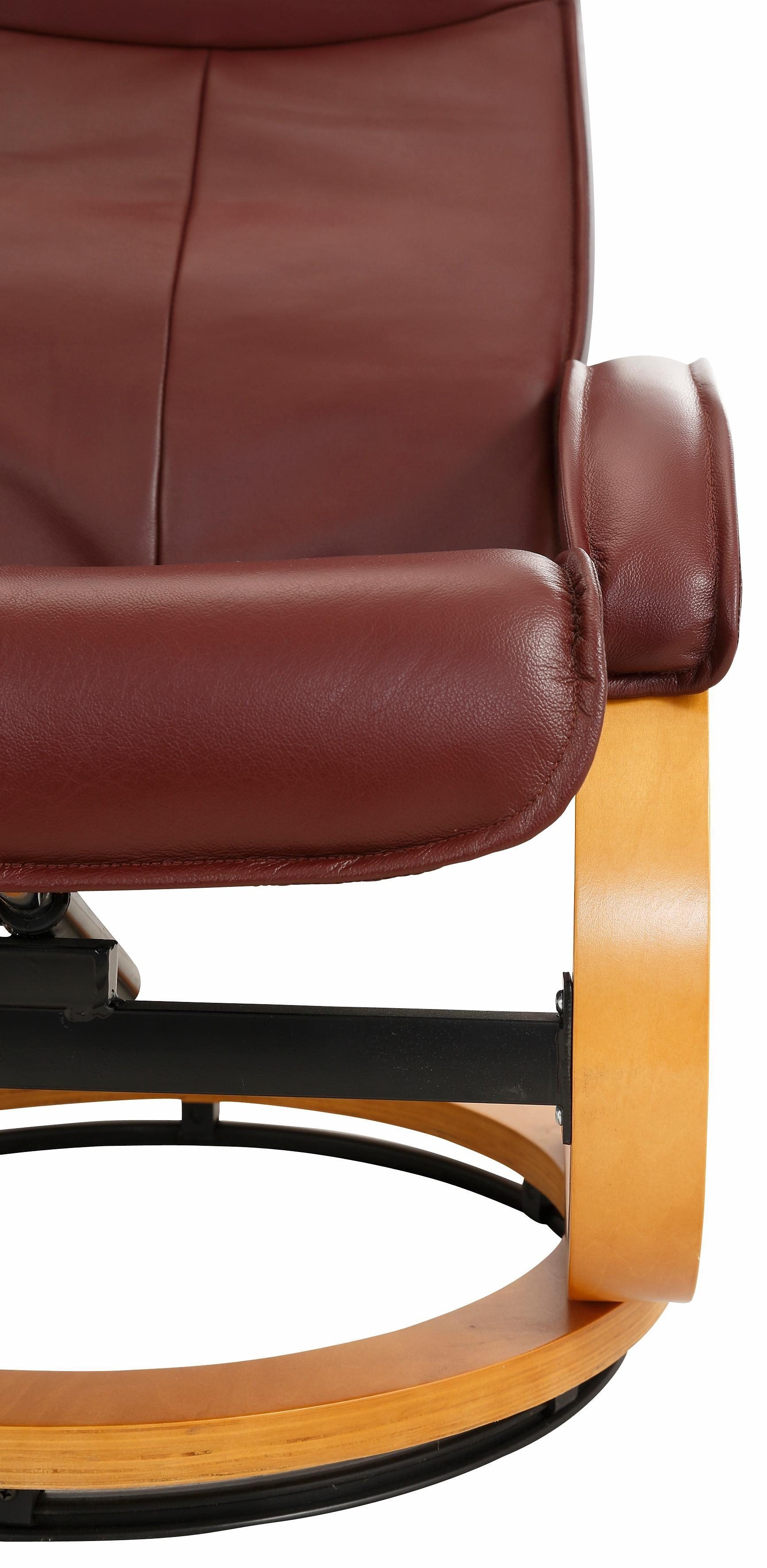 Home affaire Relaxsessel Paris (Set, 2-St., bestehend aus Sessel und Hocker), mit passendem Hocker