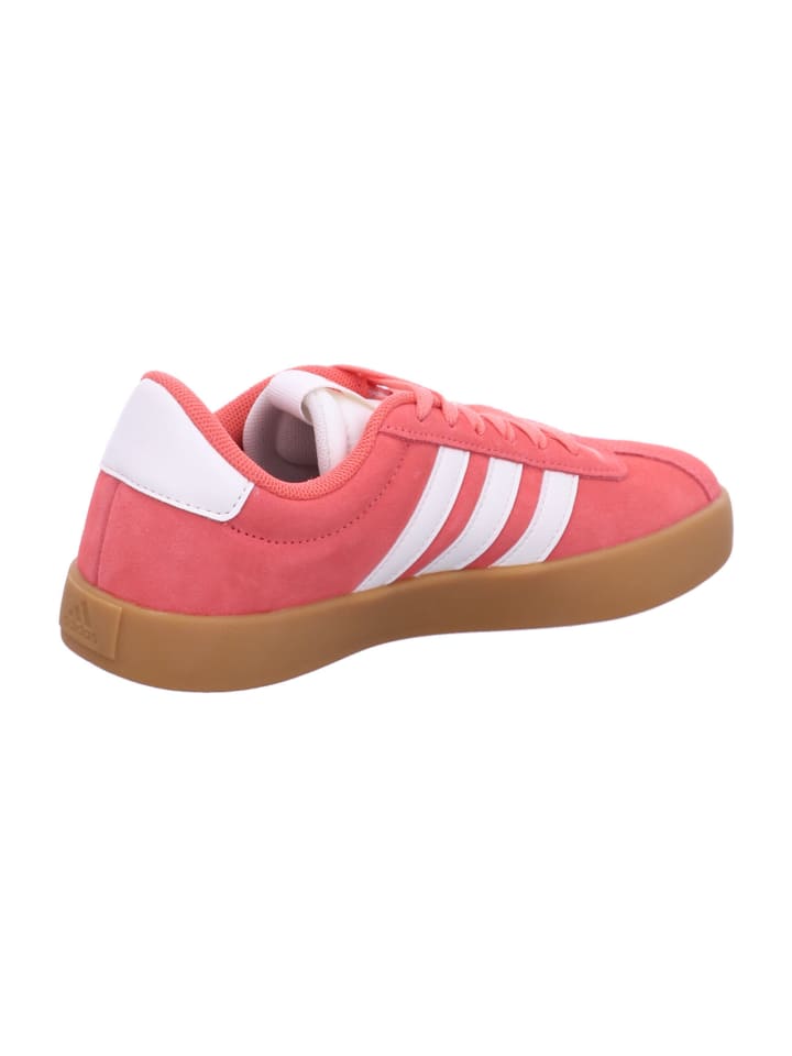 adidas Damen- Schnürschuhe VL COURT 3.0 in Rot günstig kaufen
