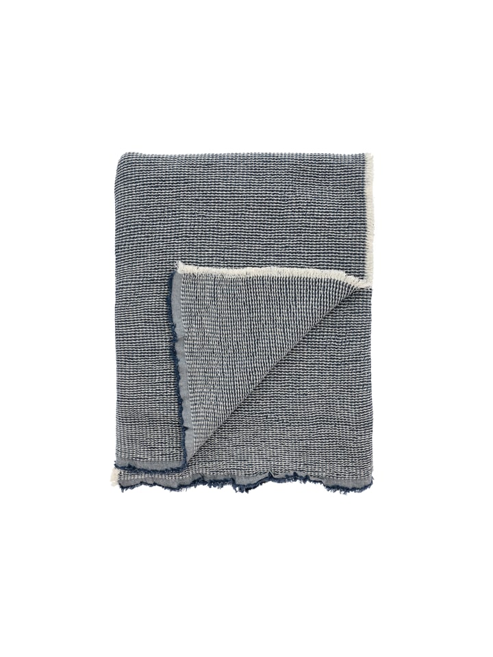 SÖDAHL Decke Waffle in Blue günstig kaufen 130 x 170 cm
