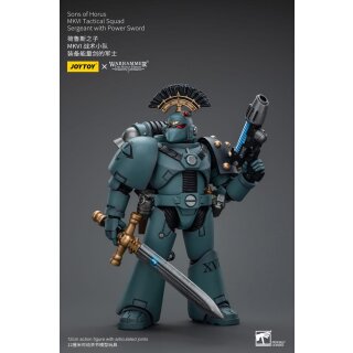 Warhammer: The Horus Heresy Actionfigur: Sons of Horus - MKVI Tactical Squad Sergeant with Power Sword